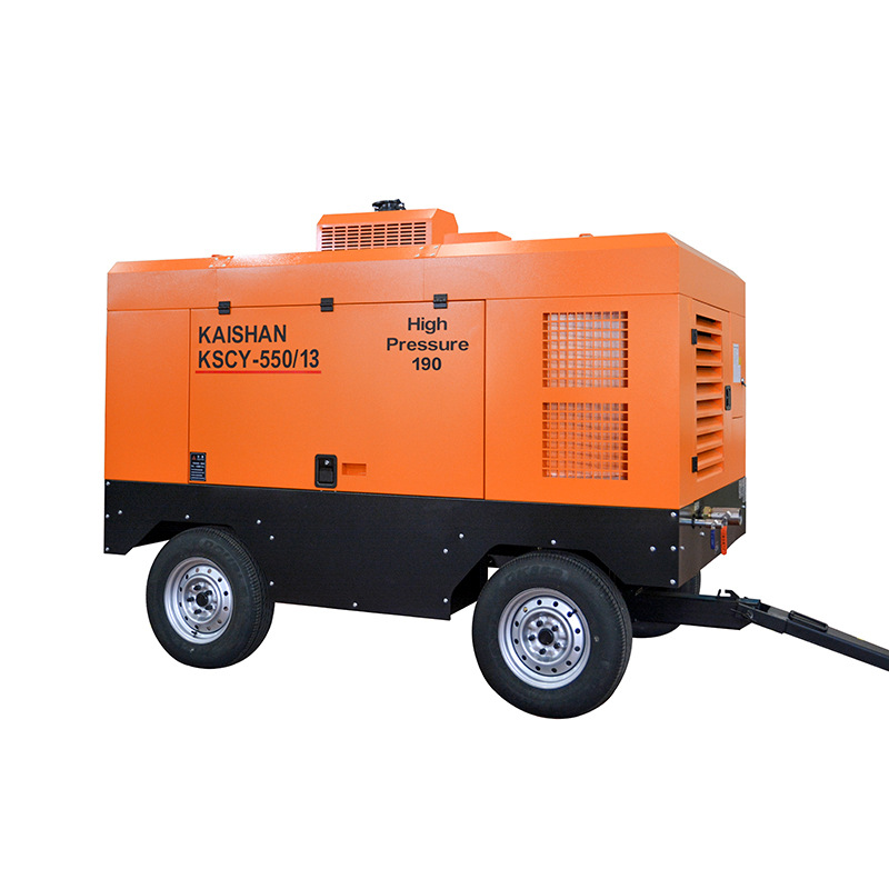 Kaishan Diesel Mobile Twin Screw Compressor_Air Compressor KSCY-550/13