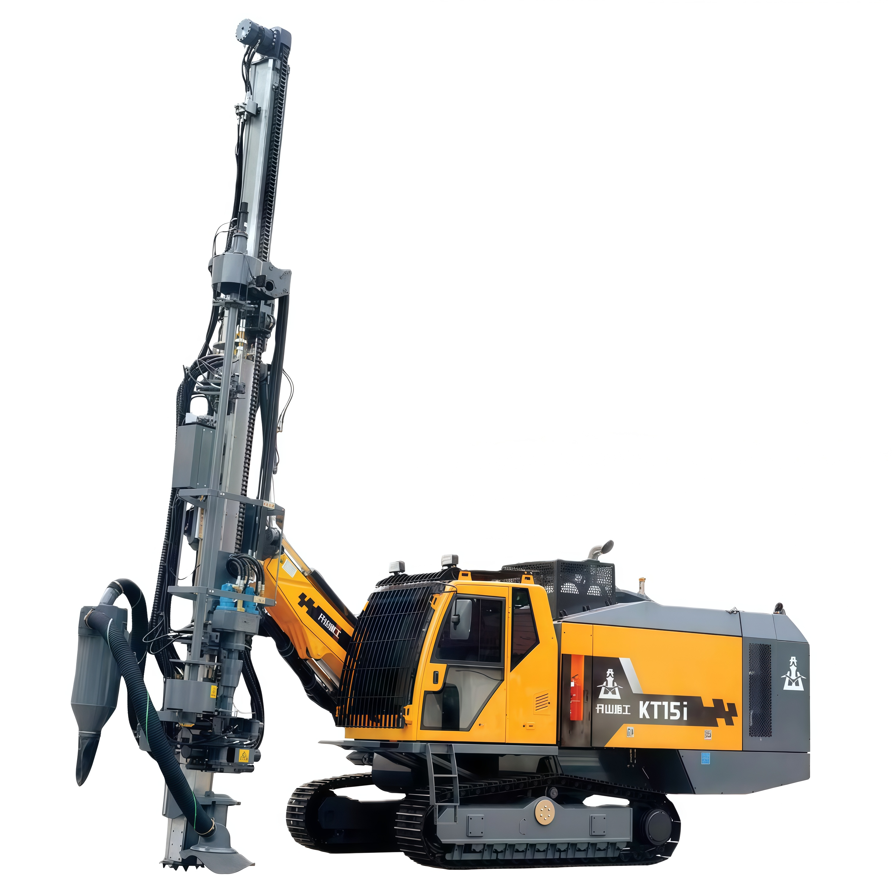 KT15i Intelligent Open-Pit DTH Drilling Rig Hydraulic Crawler Rock Breaker Blast Hole Drill for Mini