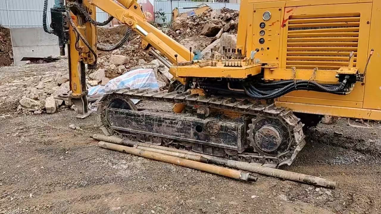Various drilling rigs and air compressors for sale