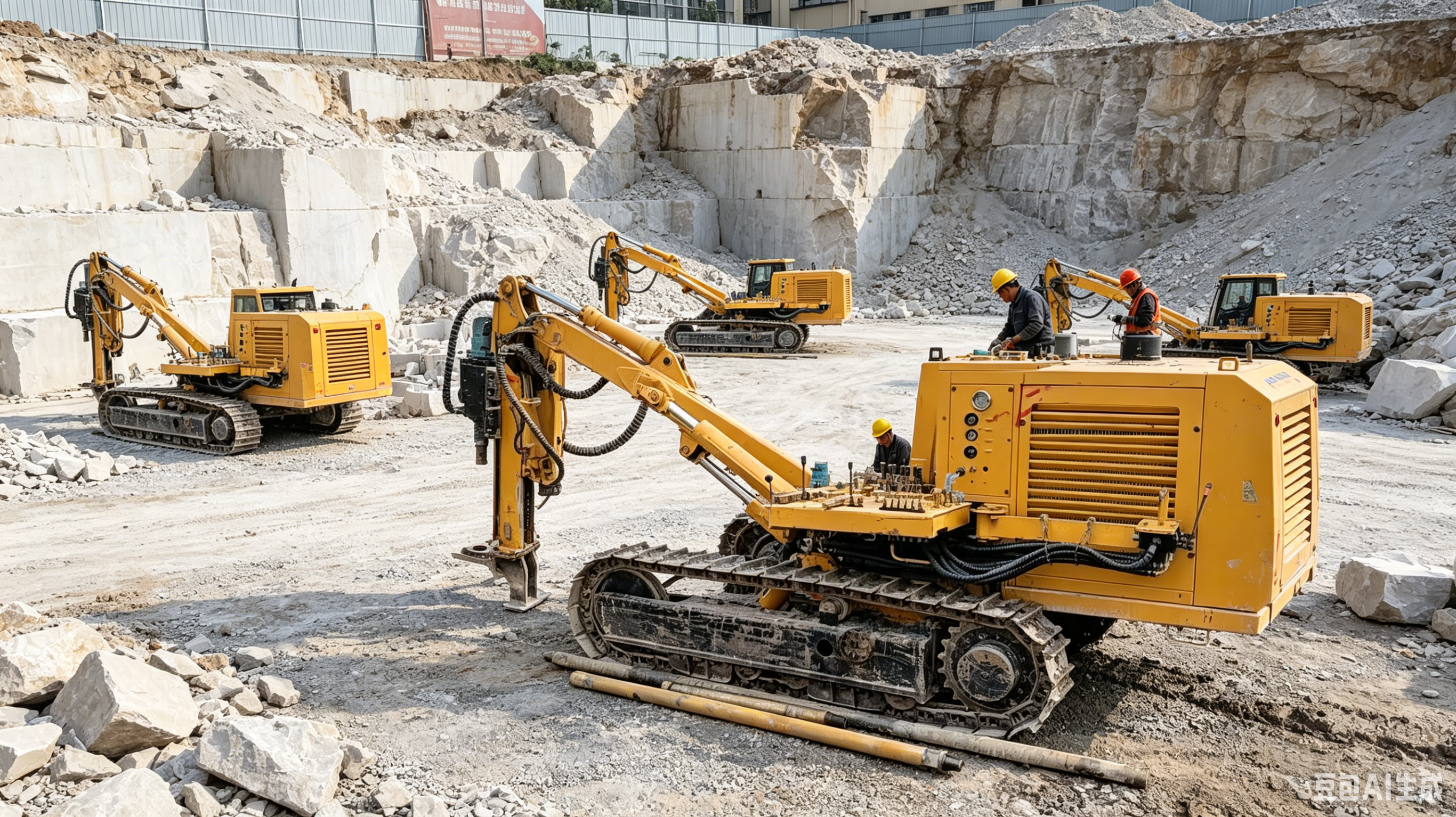  the Open-pit Down-the-Hole Drill Rig for Mining and   tunnel, bridge engineering