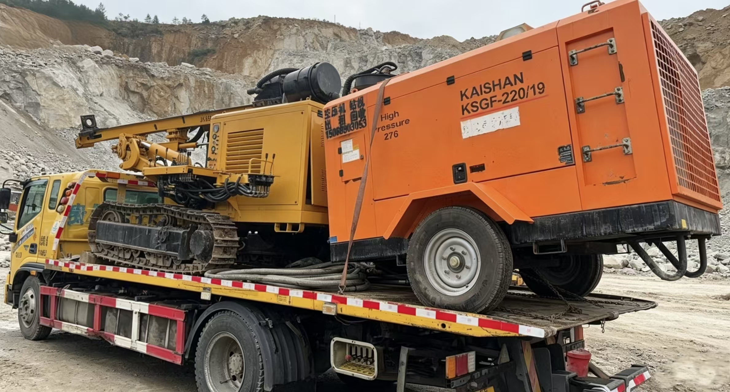 Various Air Compressors & Drills for Sale