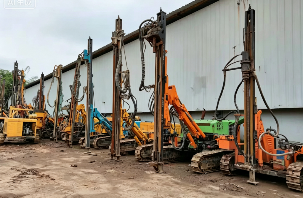Sale of various down‑the‑hole drills, high‑lift drills and air compressors