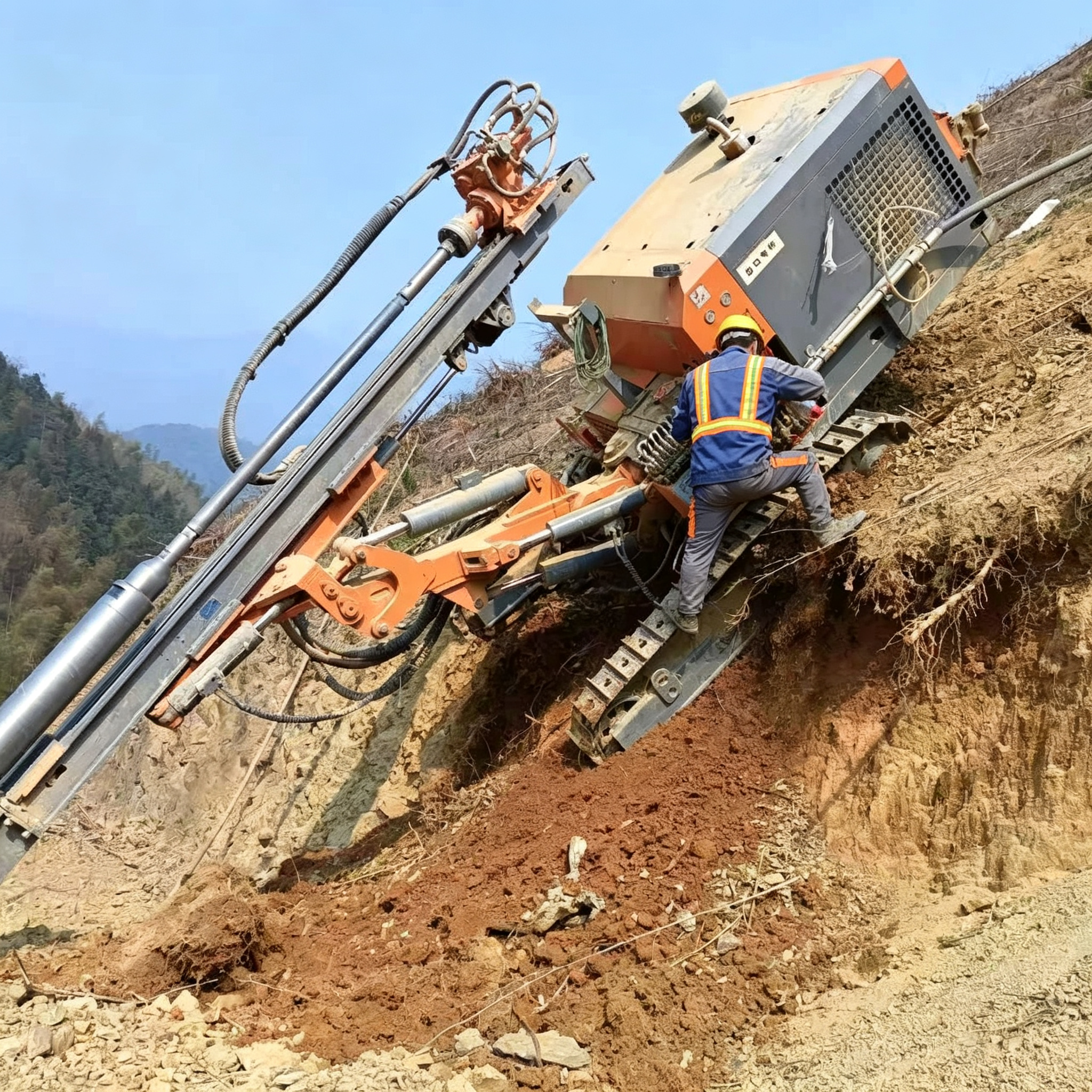 Sale of various down-the-hole drills, high-lift drills and air compressors
